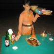 Een diner aan het strand